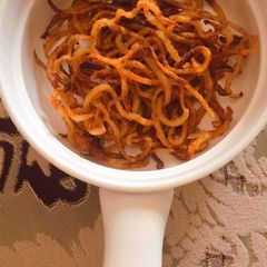 A picture of Crispy Spiral Potatoes.