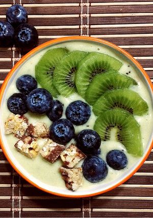 Una foto de Smoothie Bowl de Matcha
