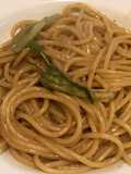 Spaghetti in padella 9 burro alici e puntarelle