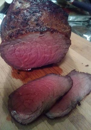 A picture of Always tender roast beef!!!.