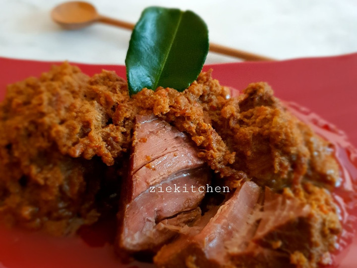 Wajib coba! Bagaimana cara memasak Rendang simpel, empuk.....semua bisa buat dijamin menggugah selera