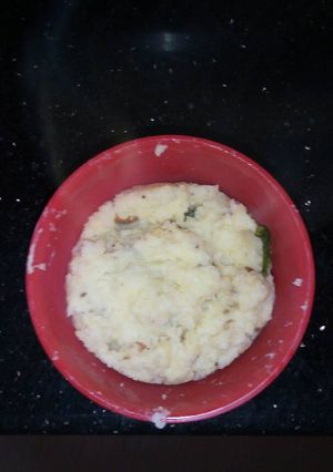 A picture of Homemade Pongal (Ven Pongal, Ghee Pongal) Recipe.