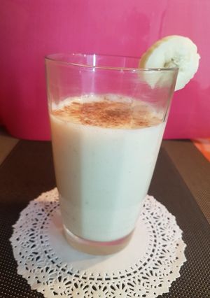 Foto principal de Batido de plátano y yogur