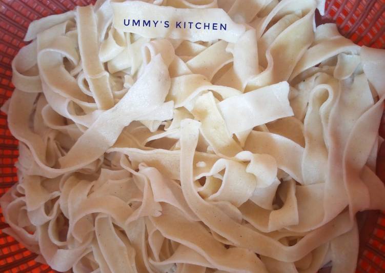 Recipe of Super Quick Homemade Fettuccine pasta