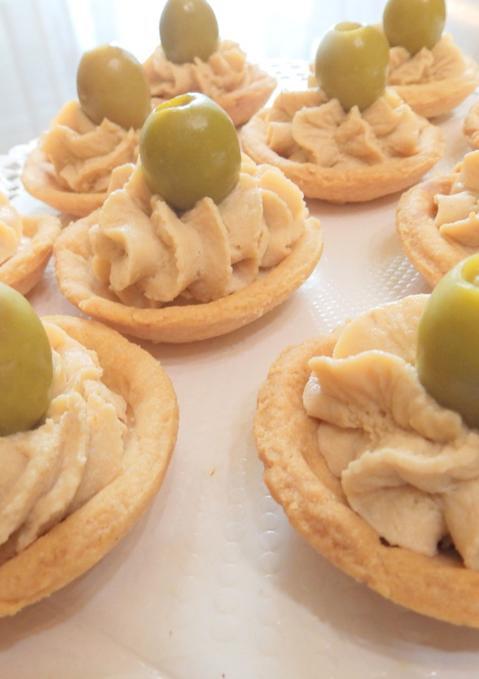 Una foto de Tartaletas con crema de anchoas