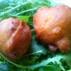 A picture of Bacon Corn Fritters.