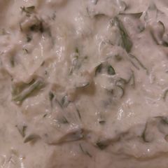 A picture of Greek Traditional Tasty Tzatziki.