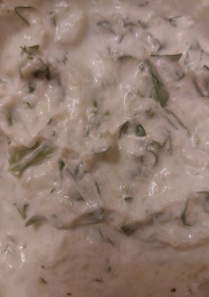 A picture of Greek Traditional Tasty Tzatziki.