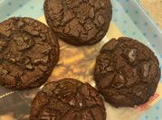 Una foto di crumble cookies