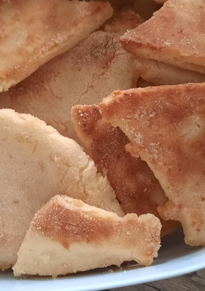 Una foto de Scons de queso sin TACC