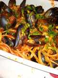 Linguine sulle cozze