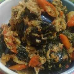 Buntil daun singkong gurih bumbu sederhana রেসিপির প্রধান ছবি