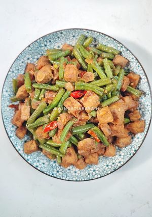 Foto resep Tumis Kacang Panjang Tempe Kecap