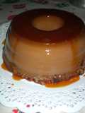 Postre de Flan con Galletitas