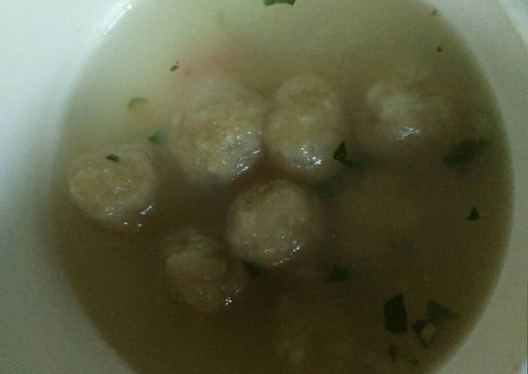 Bola ikan patin MPASI 10m+