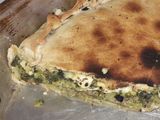 Tarta de brócoli  con queso