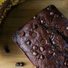 A picture of Chocolate banana cake.