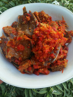 Foto resep Ikan Asin Sepat Tempe Balado