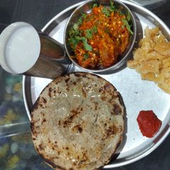 A picture of Indian Bread Bajrana Rotla.