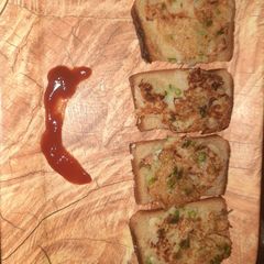 Sooji oats toast A picture of Sooji oats toast.