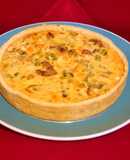 Kuchen de pollo y verduras