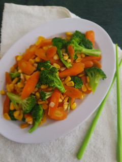 Foto resep Cah brokoli wortel jagung