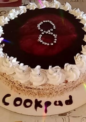 A picture of Birthday Cake.