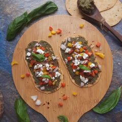 A picture of Basil Pesto Bites.