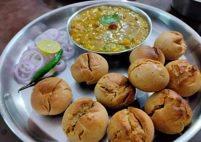 Recipe of Any-night-of-the-week Dal batti churma