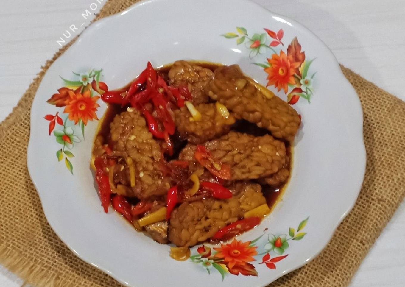 Tempe Sambel Kecap