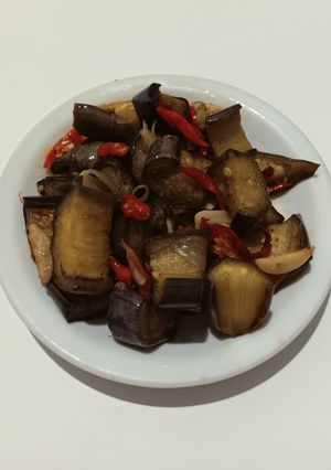 Foto resep Tumis Terong Ungu