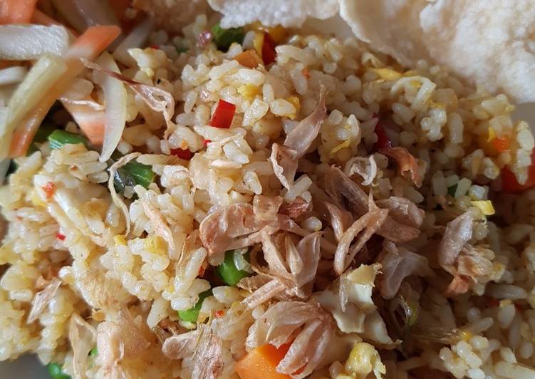 Resep Nasi goreng kari yang Lezat