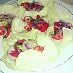 Cabbage rolls A picture of Cabbage rolls.
