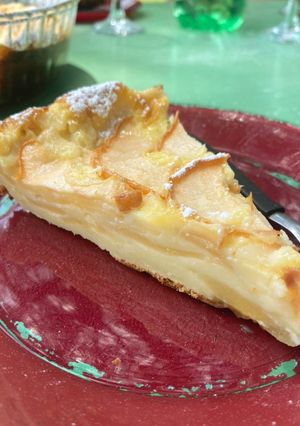 Una foto de Clafouti de peras🍐