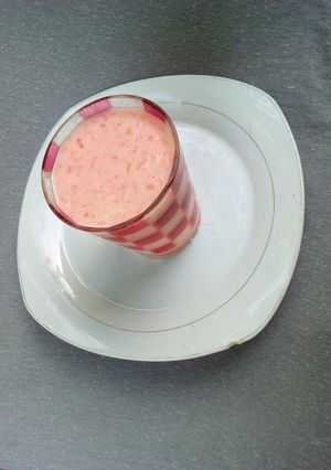 A picture of Watermelon drink.