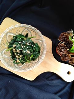 Foto resep Sigeumchi Namul (Salad Bayam Ala Korea)