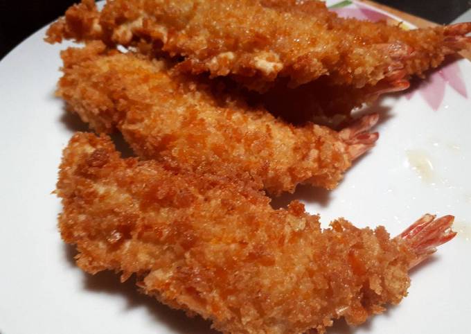 Udang tempura foto resep utama