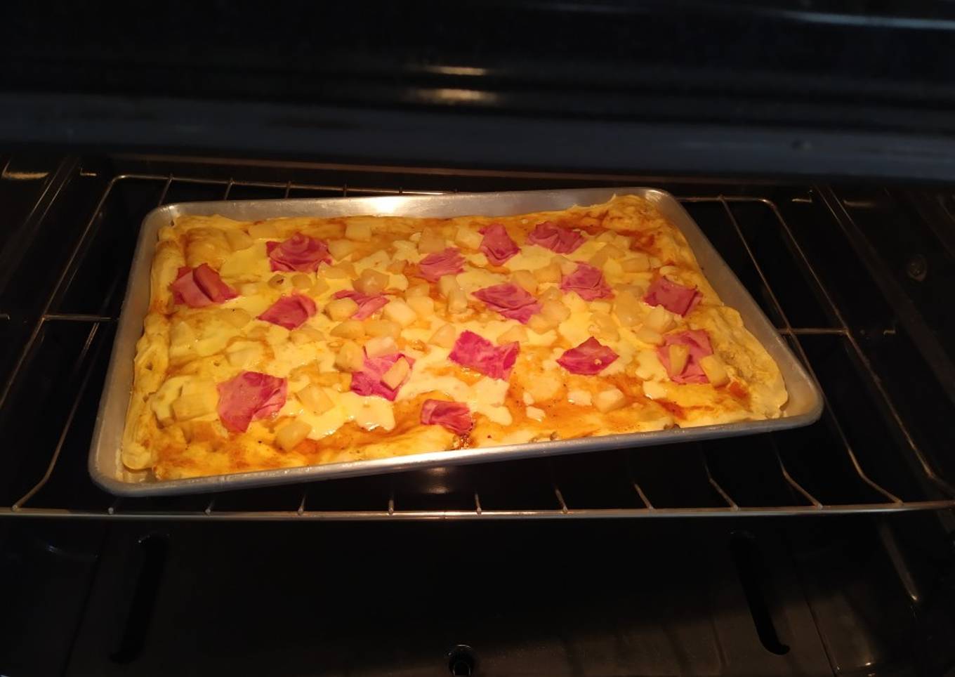 Pizza hawaiana