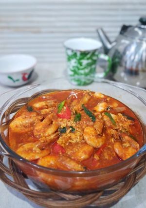 Foto resep Udang Saos Padang