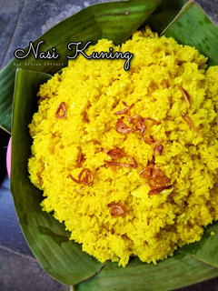 Foto resep Nasi Kuning versi Kukus