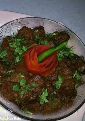 A picture of Bhuni kaleji.