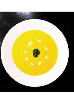 Hình của món Súp bí đỏ nấu kem 🍵.