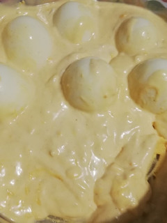 Töltött tojás recept fotója