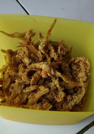 Foto resep Teri goreng kriyuk