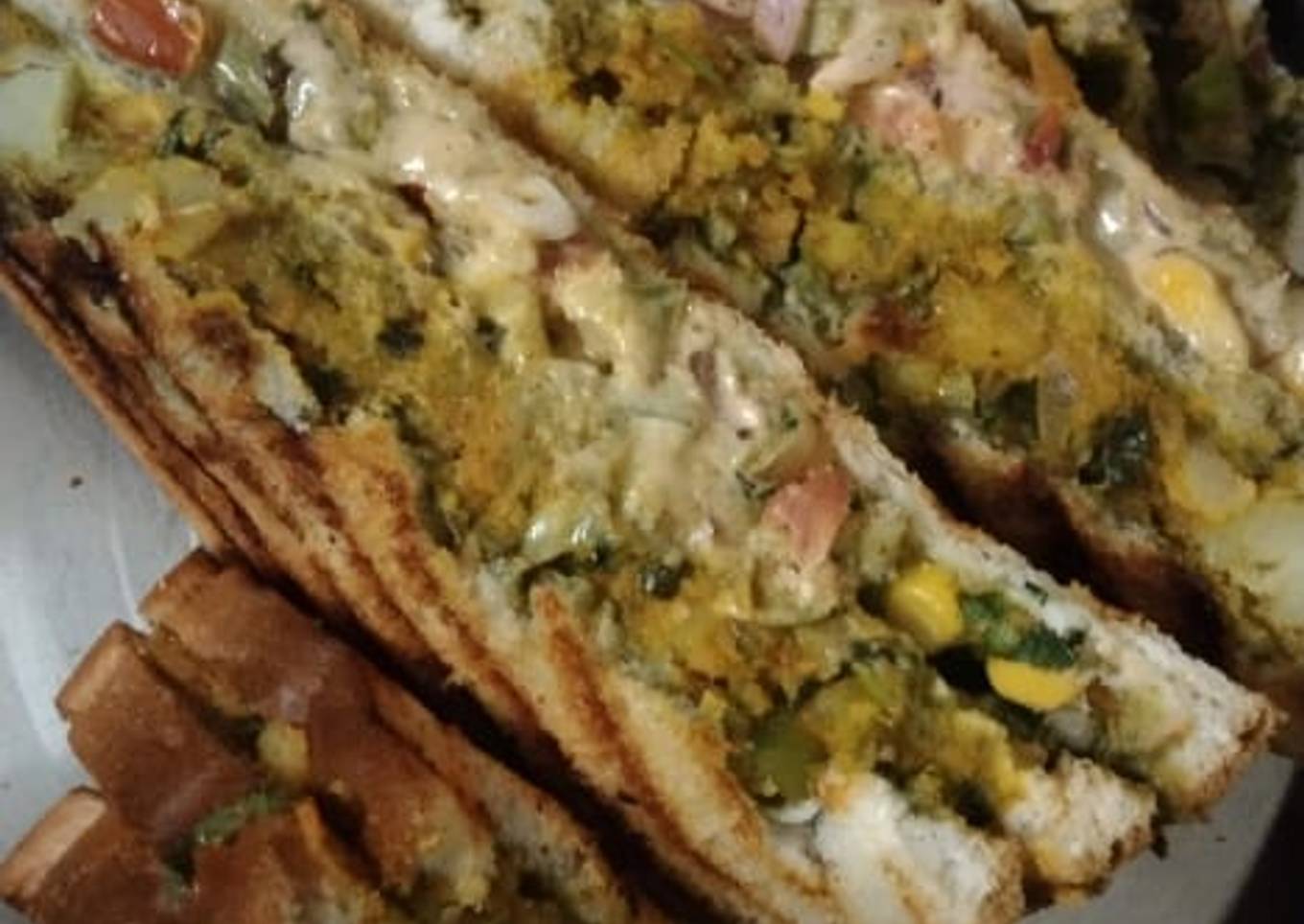 Simple Way to Prepare Quick Grill sandwich