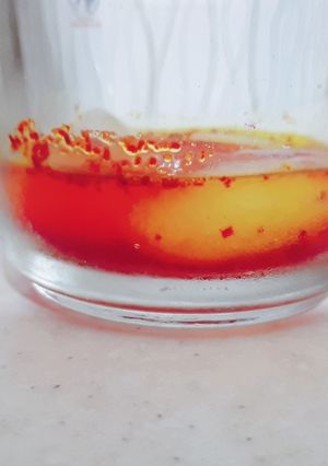 عکسی از دستور دم کردن زعفران