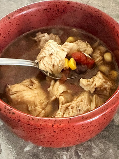 A picture of Chicken Tortilla Soup (Instant Pot).