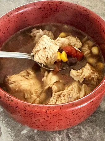 Recipe Chicken Tortilla Soup (Instant Pot) which So Delicious