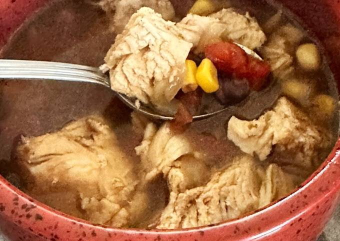 Chicken Tortilla Soup (Instant Pot)