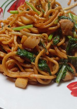 Foto resep Mie goreng b2 non halal